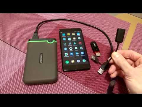 Подключение внешнего хранилища к планшету Android