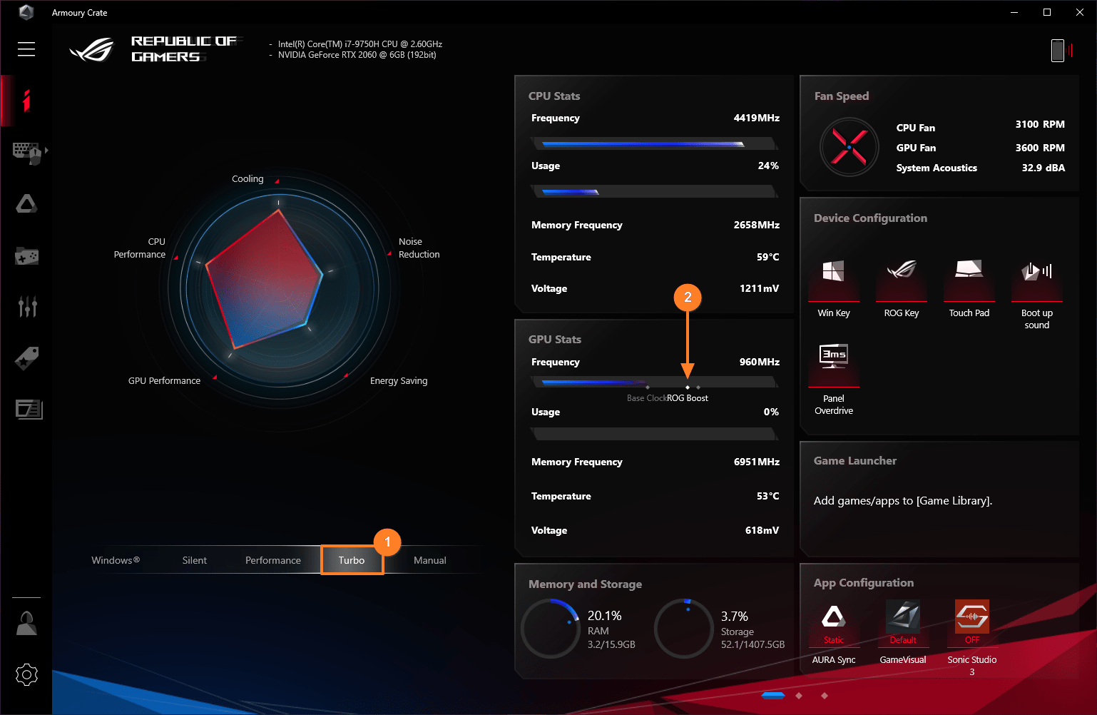 Разгон процессоров в ноутбуках ASUS